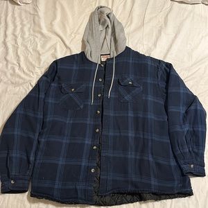 Wrangler Hoodie Button Up